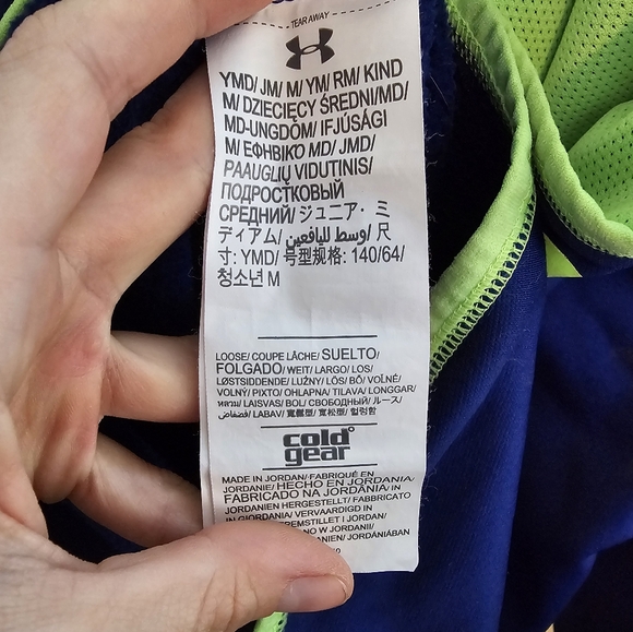 Under Armor Cold Gear Youth Hoodie - Picture 8 of 9